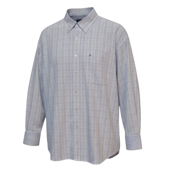 Izod Other - IZOD - NWOT, Long Sleeve, Multi Colored Stripes, Button Down Shirt, Pocket, XXL
